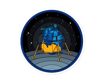 Lunar Module Sticker