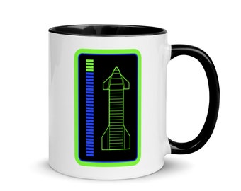 SpaceX Starship Patch Mug