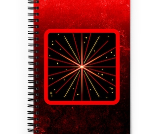 JWST Six-Point Star Notebook