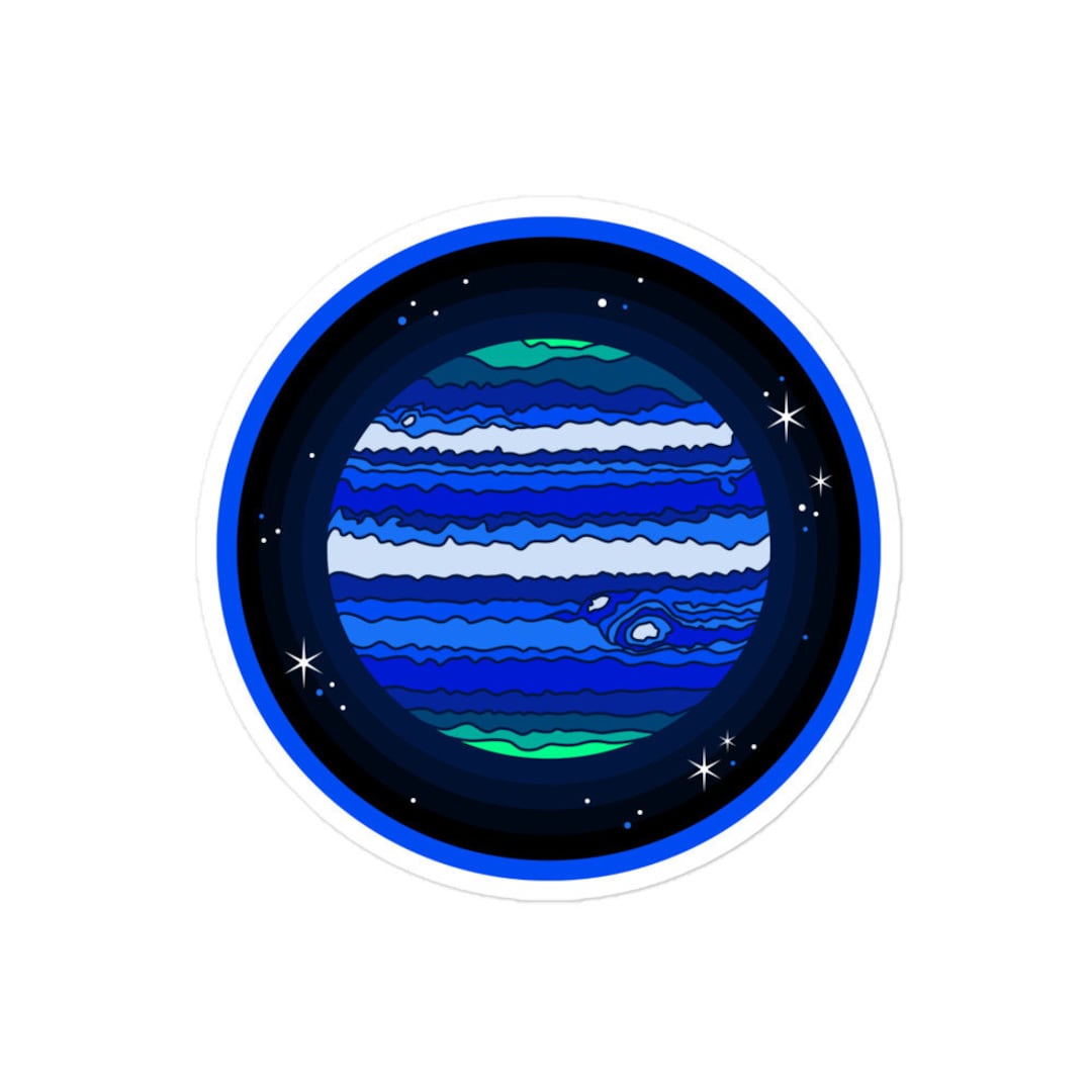 Jupiter Sticker Etsy
