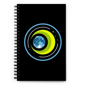 Moon Mission Patch Notebook