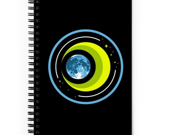 Moon Mission Patch Notebook