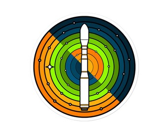 Vega-C Rocket Sticker