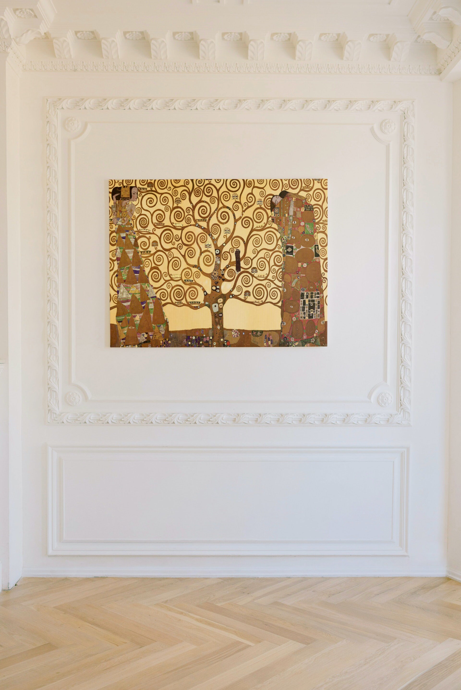 Gustav Klimt Tree of Life Framed Canvas Picture Print Wall Art - Etsy UK