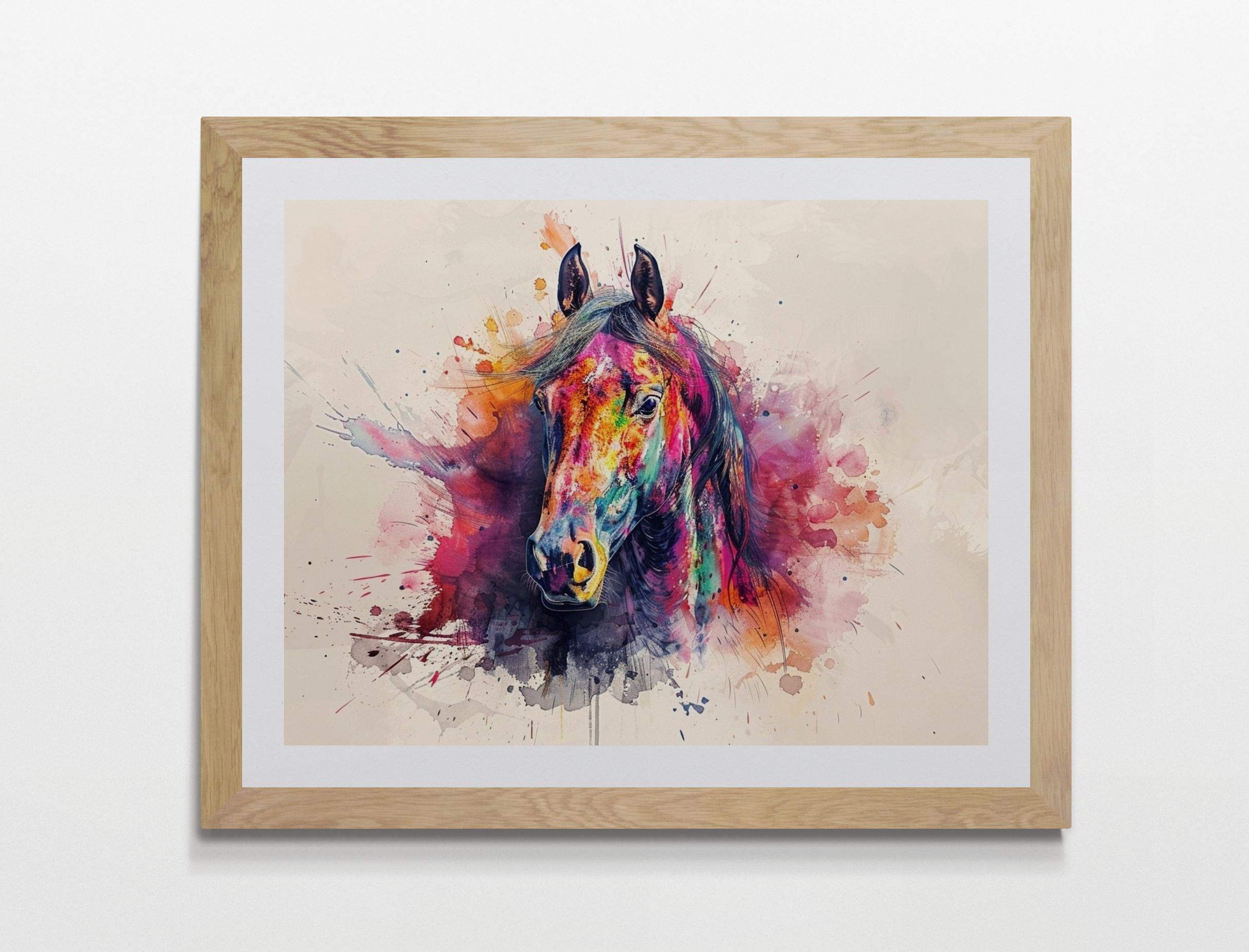 Horse Animal Framed Canvas Picture Print Wall Art Art Decor Etsy UK horse-animal-framed-canvas-picture-print-wall-art-art-decor-etsy-uk