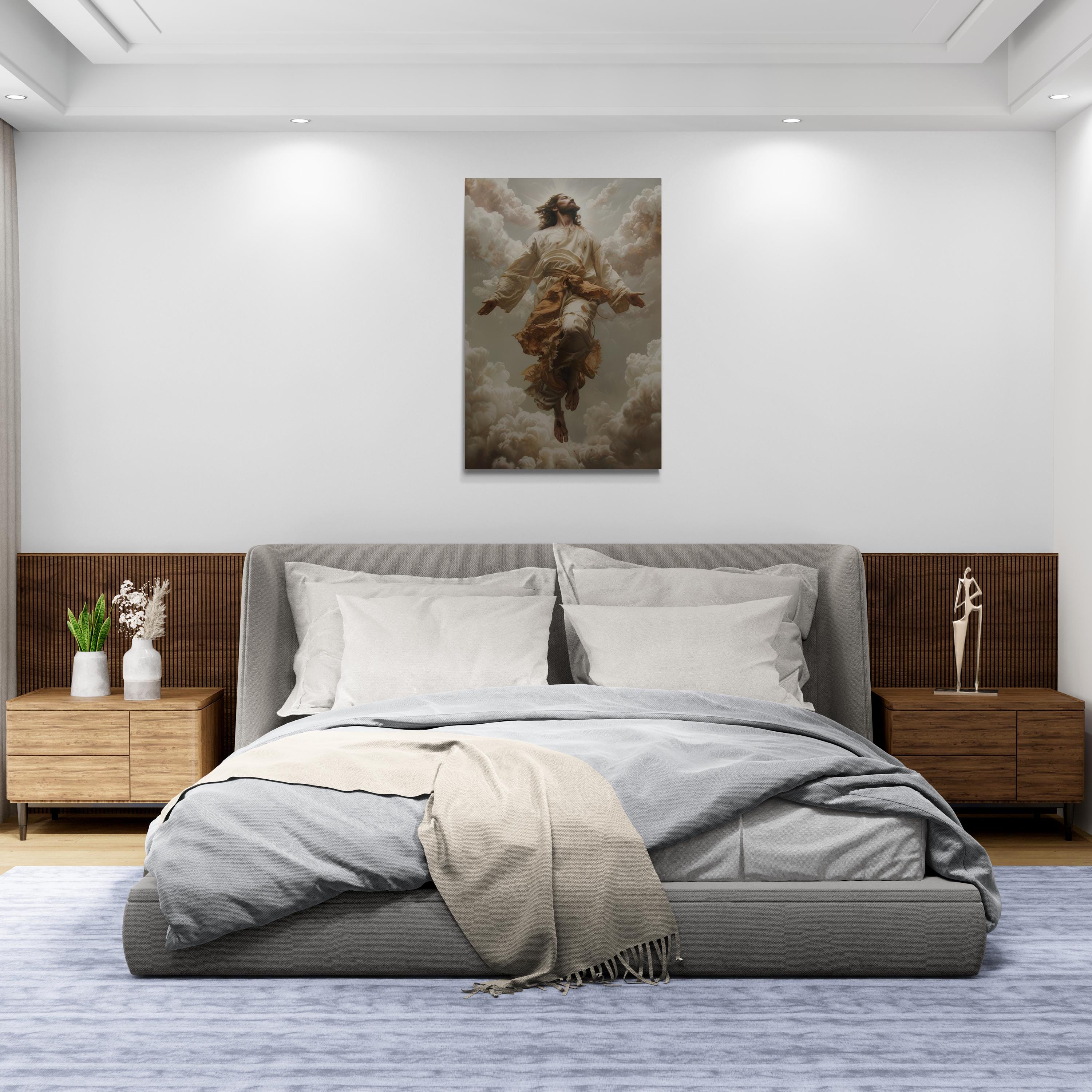 Jesus Christ Religious Canvas Picture Print Framed Wall Art - Etsy UK