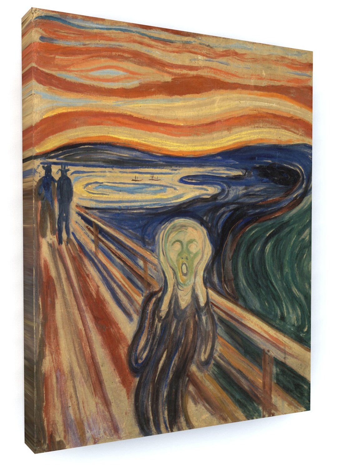 Edvard Munch the Scream Framed Canvas Picture Print Wall Art #D171 ...