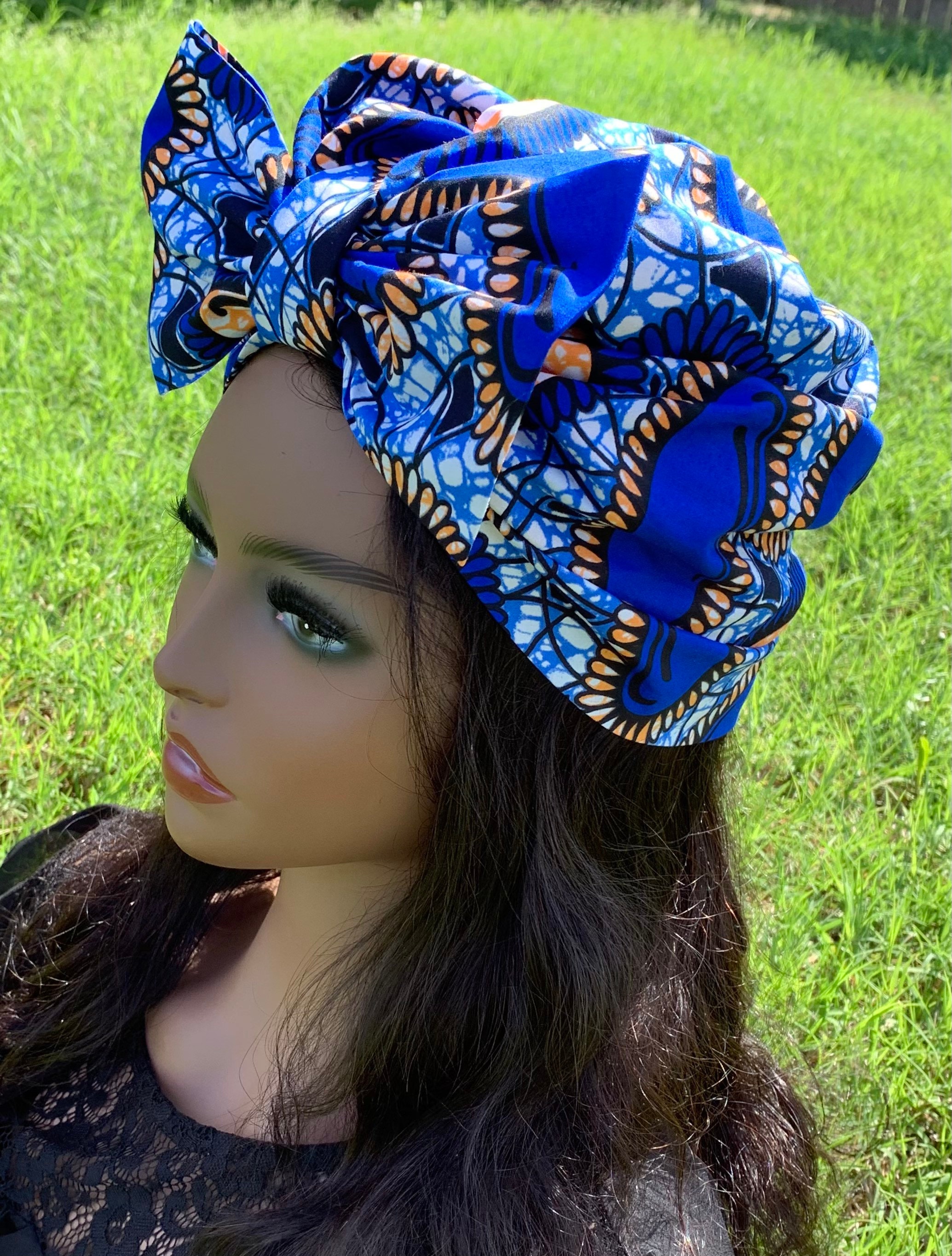 satin lined t shirt turban