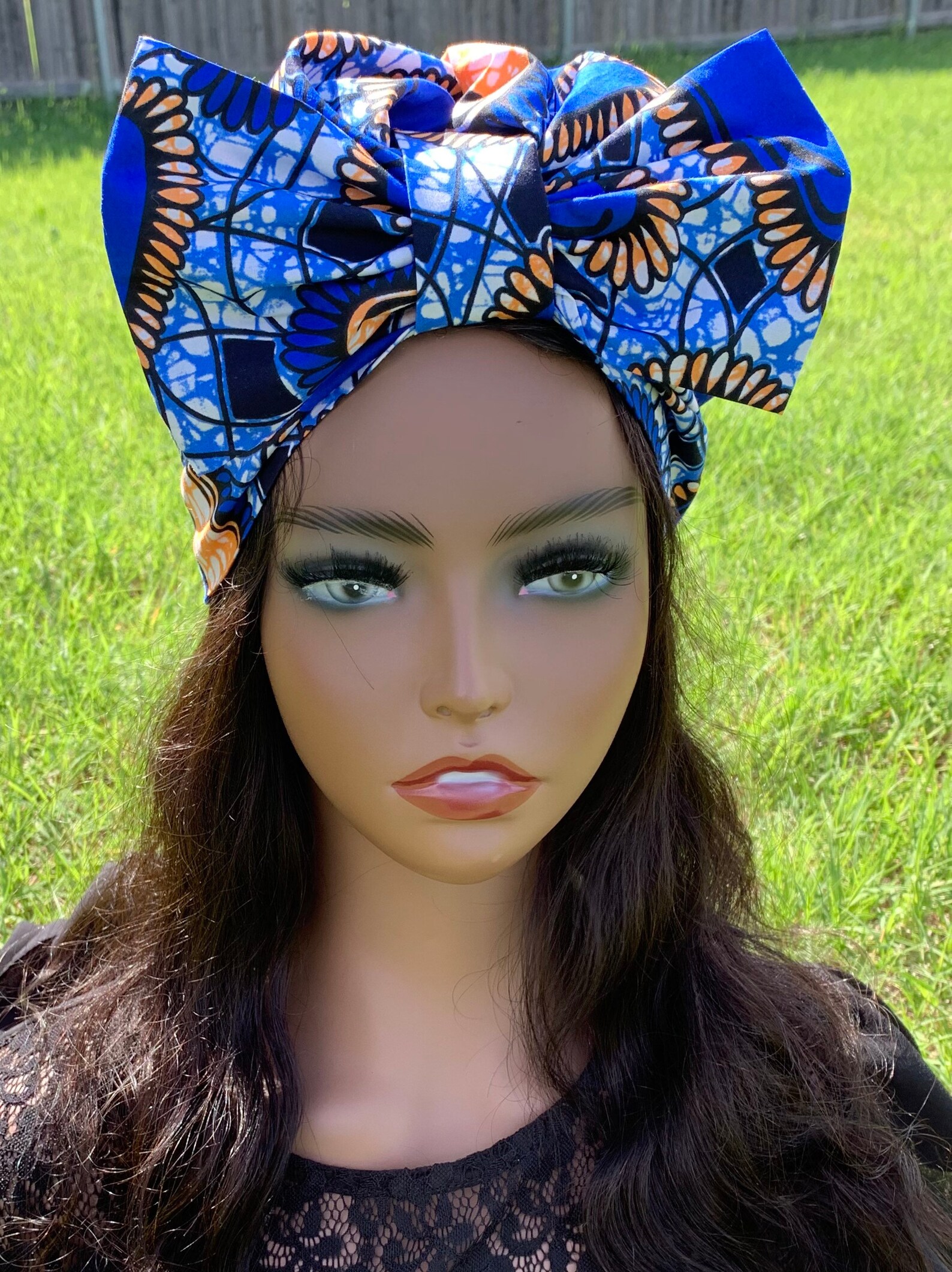 satin lined t shirt turban