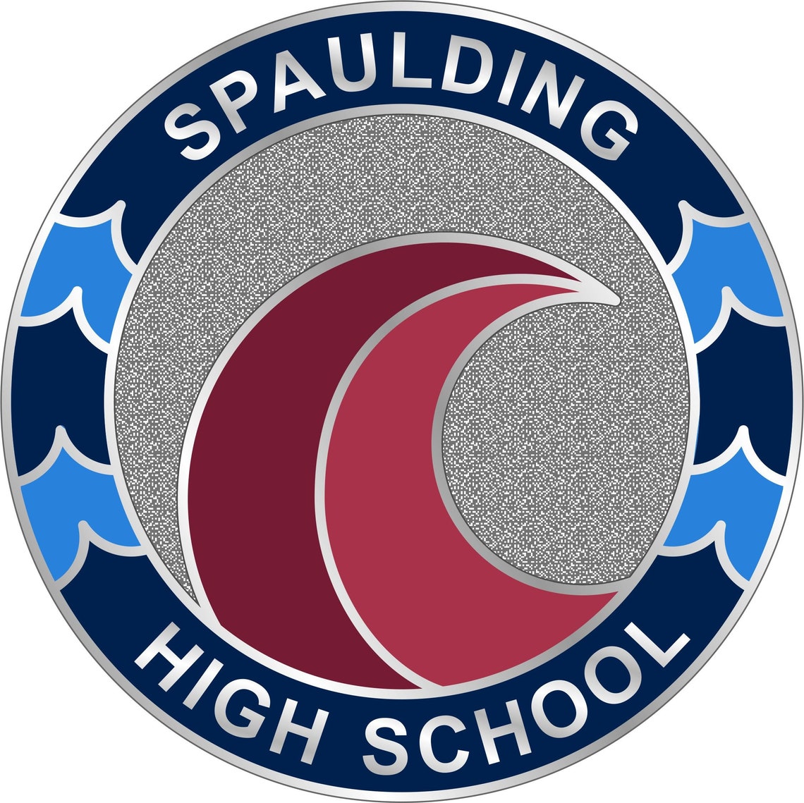 Spaulding High School Barre VT JROTC Emblem STICKER Etsy