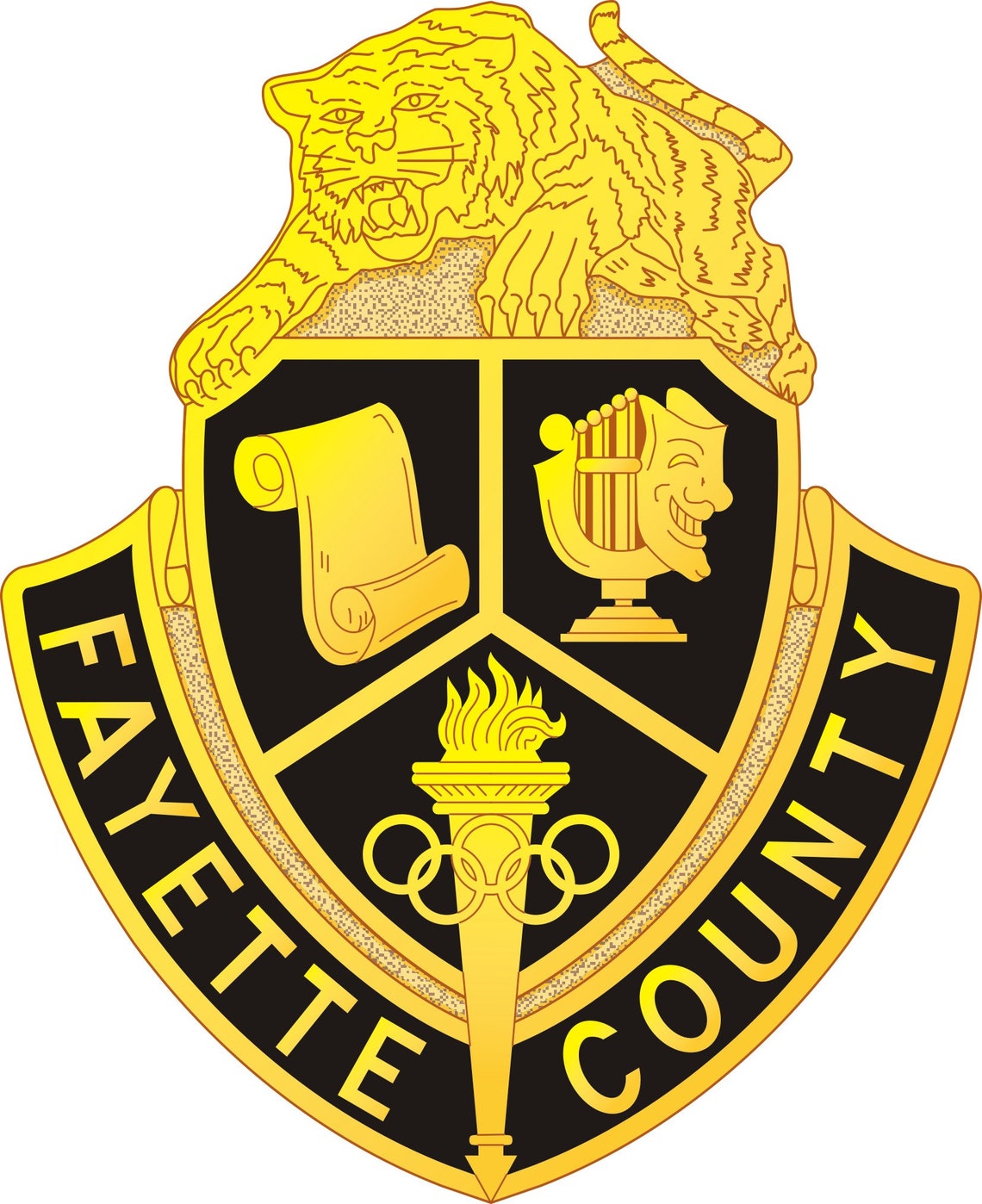 Fayette County High School Fayetteville GA JROTC Emblem Etsy