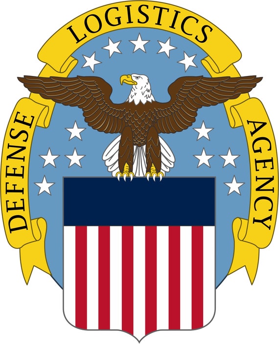 Defense Logistics Agency Department Of Defense Emblem Etsy