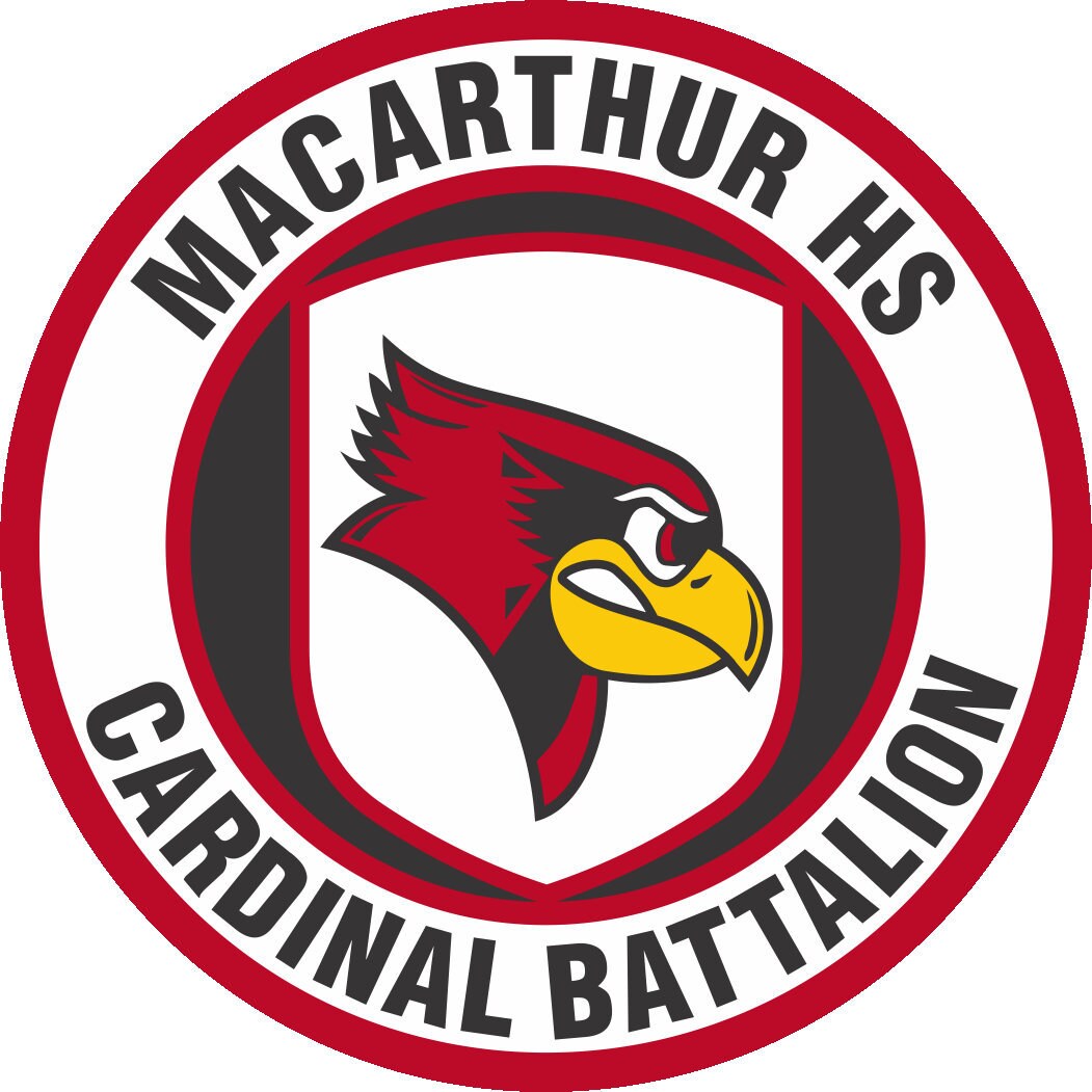 MacArthur High School Irving TX JROTC Emblema PEGATINA Etsy