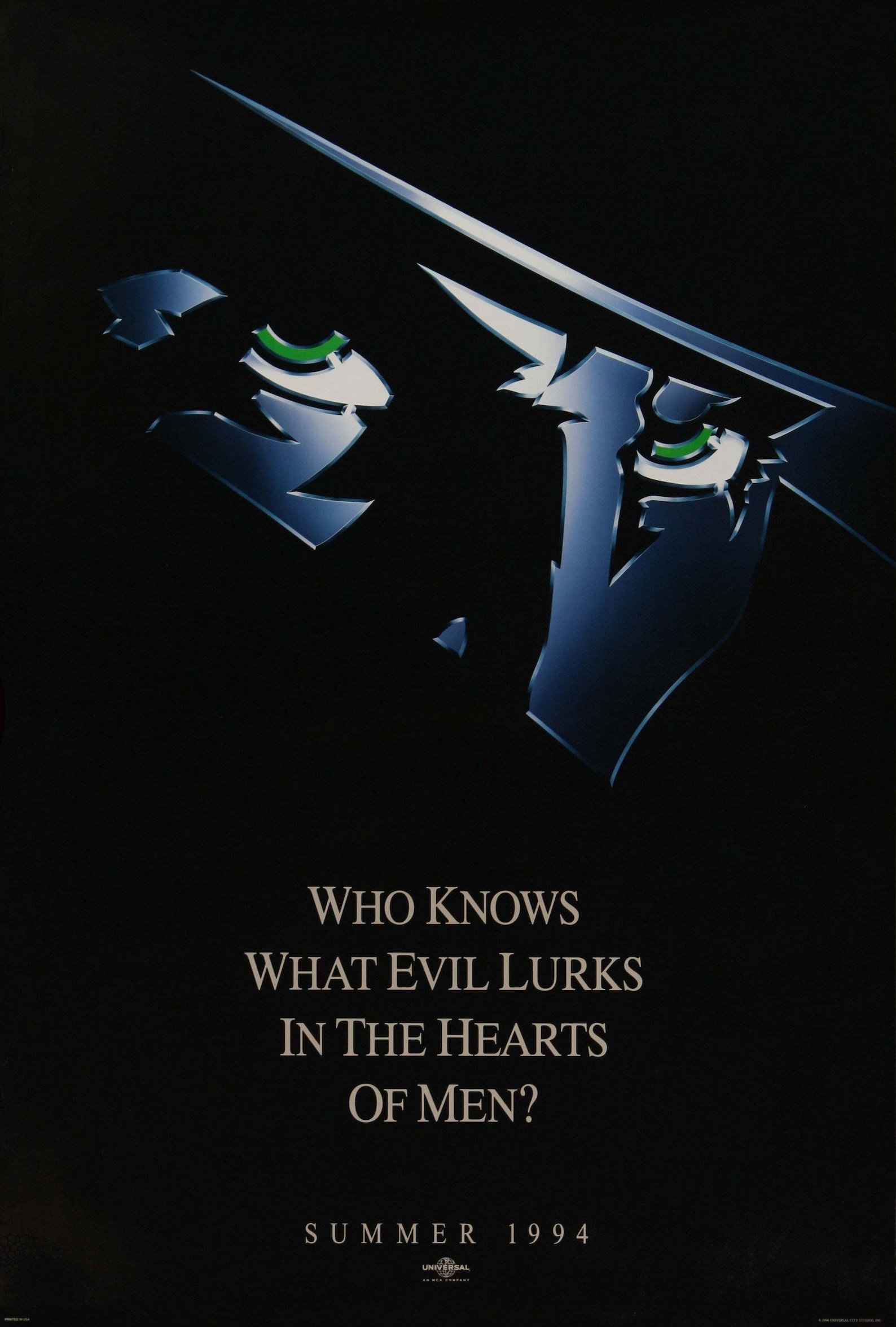 The Shadow 1994 Movie Poster STICKER DieCut Vinyl Decal Etsy