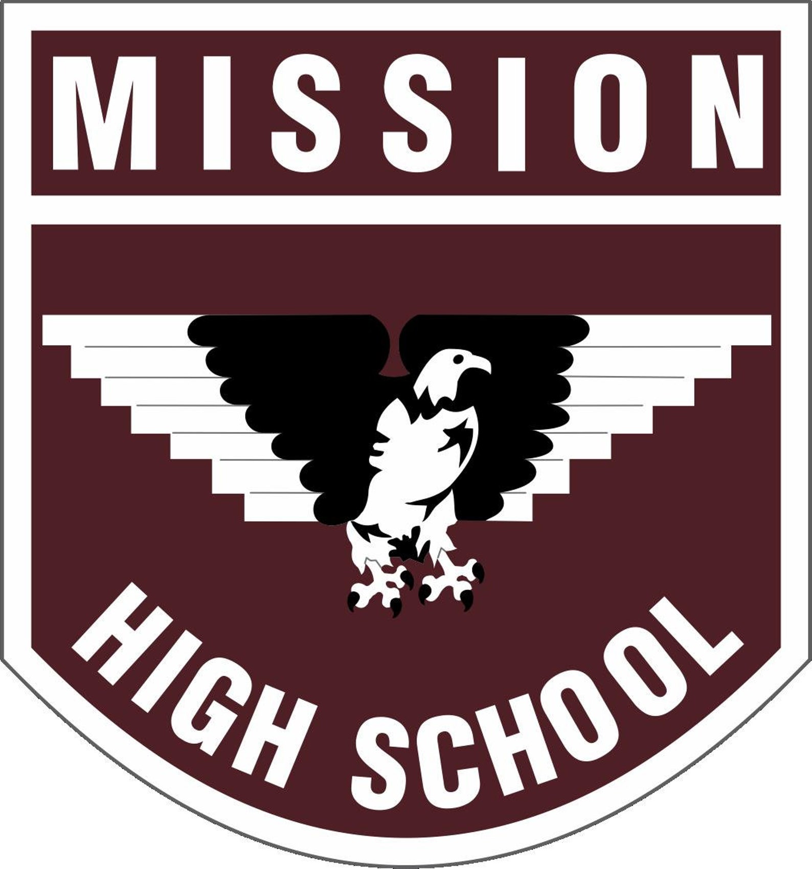 Mission High School Mission TX JROTC Emblem STICKER Etsy