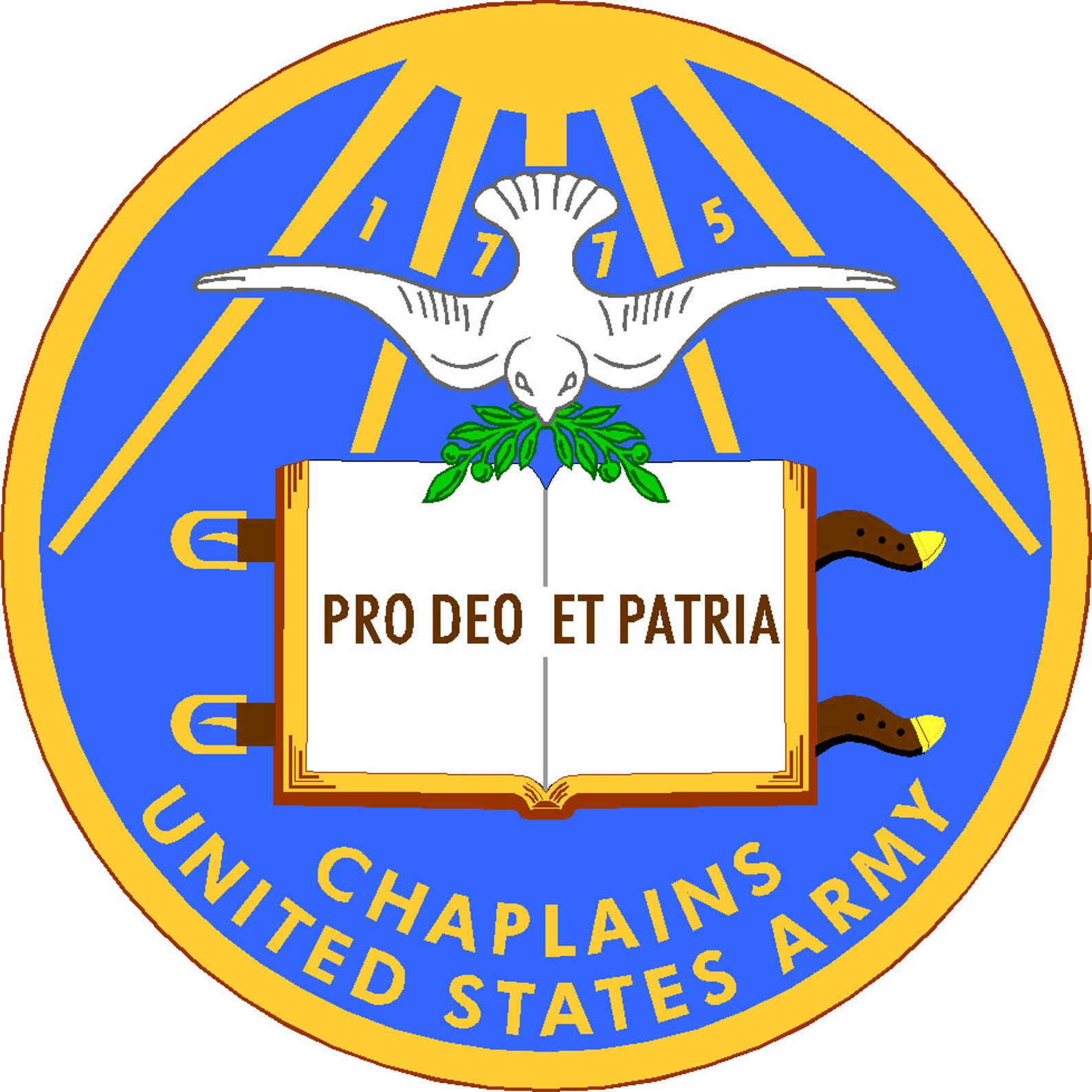Chaplain Corps Pro Deo et Patria United States Etsy