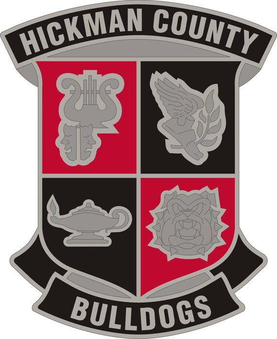 Hickman High School Centerville TN JROTC Emblem STICKER Etsy