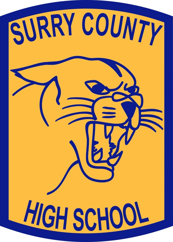 Surry County High School Dendron VA JROTC Emblem STICKER Etsy