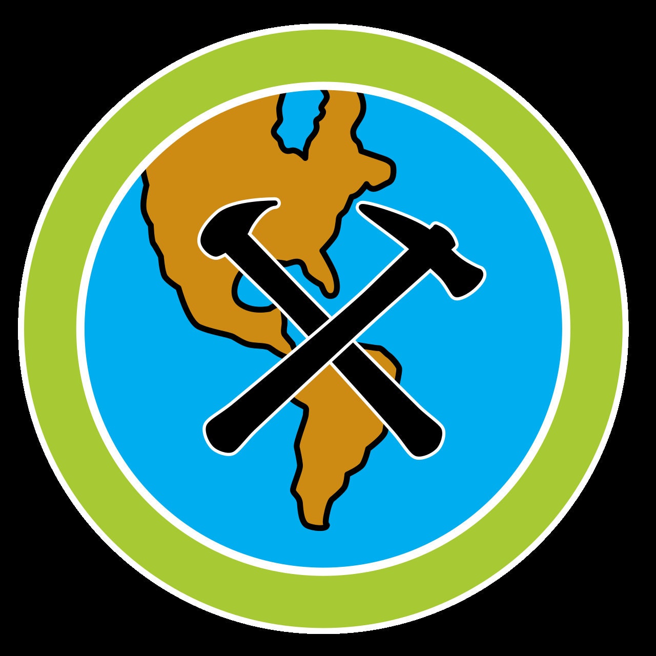 Geology Boy Scout Merit Badge STICKER DieCut Vinyl Decal Etsy