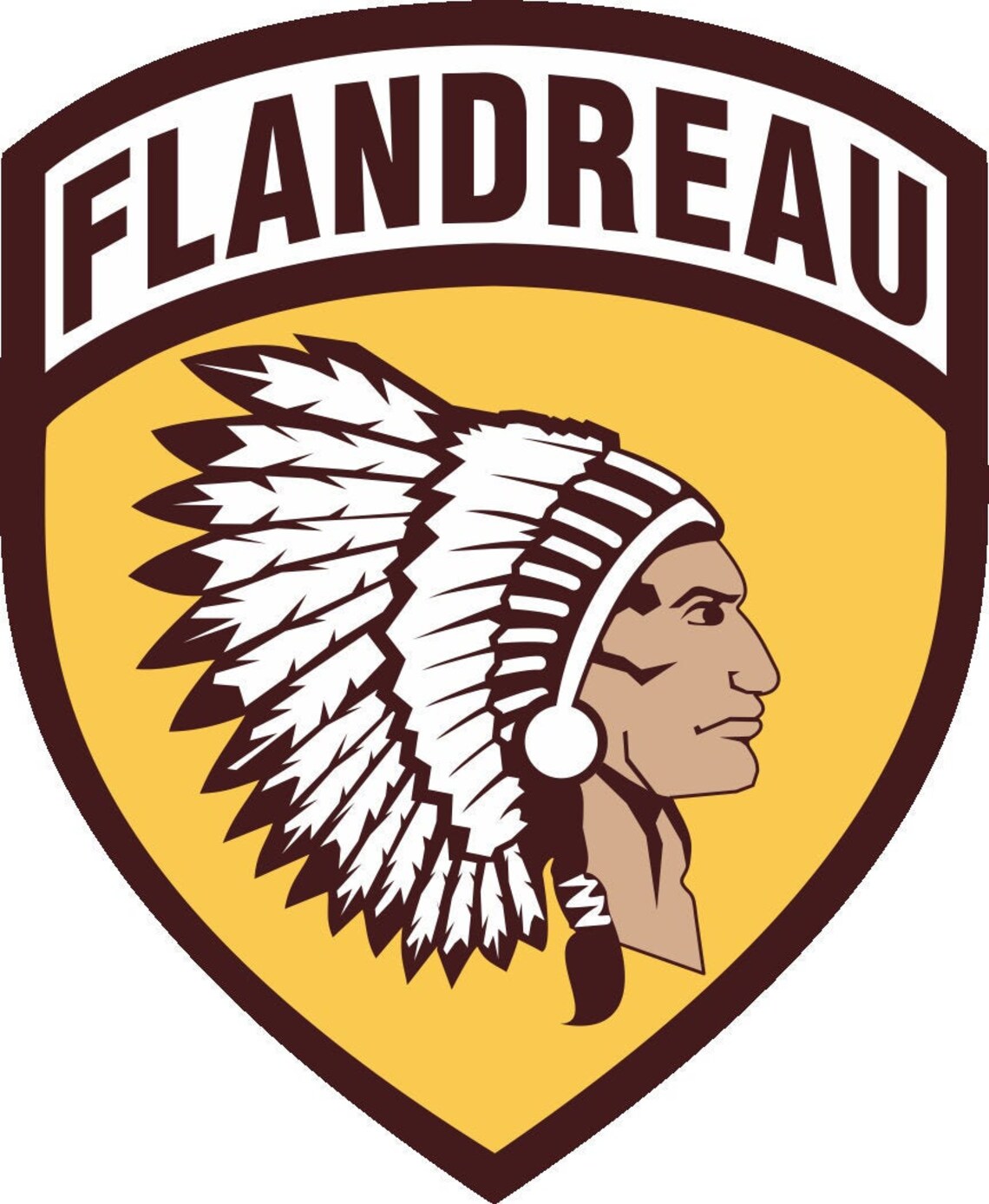 Flandreau Indian High School Flandreau SD JROTC Emblema Etsy