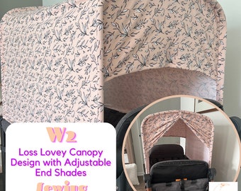 W2 | Wonderfold Wagon Canopy with End Shades | Sewing Instructions