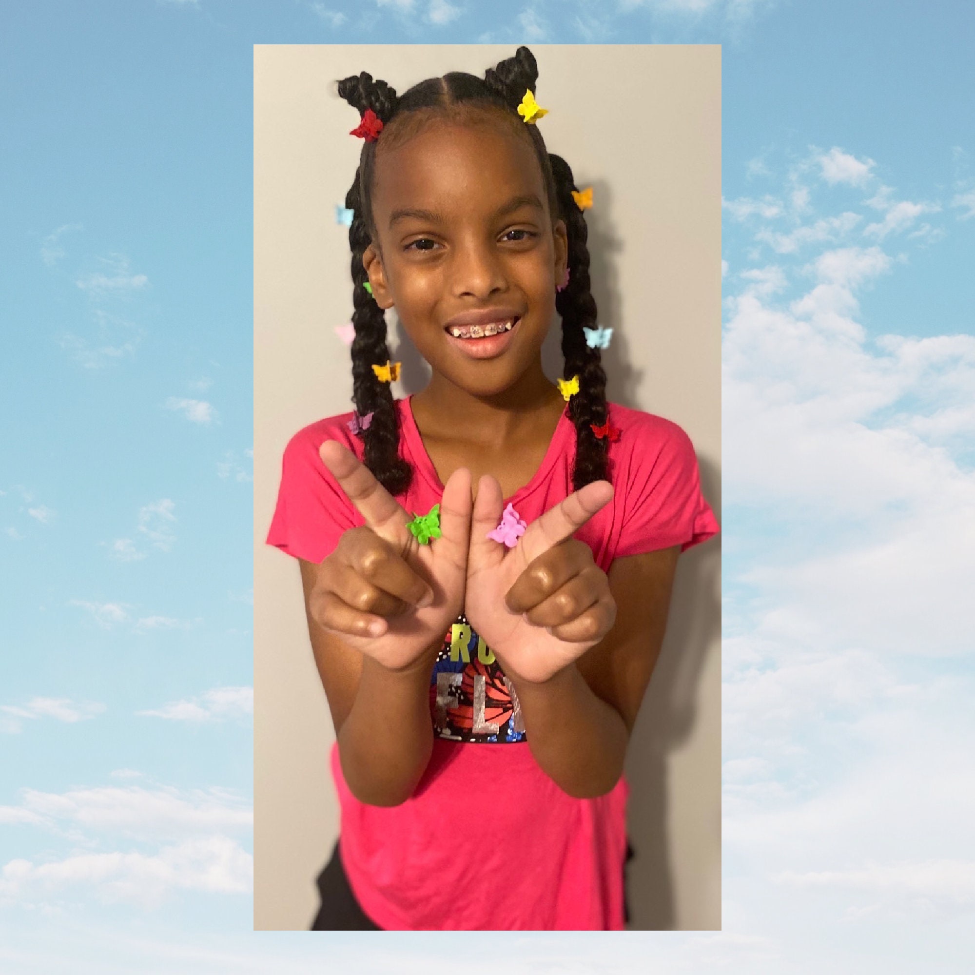 Better than the 90's Butterfly Clips 90's Hair Clips Etsy