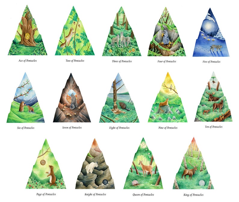 WilderWoven Tarot & PDF-guidebok bild 6