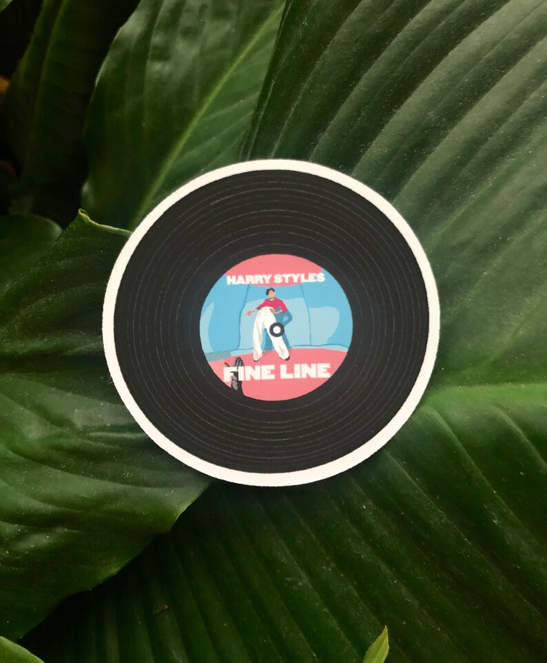 Custom Album Sticker Vinyl Record Sticker Custom Artist Etsy