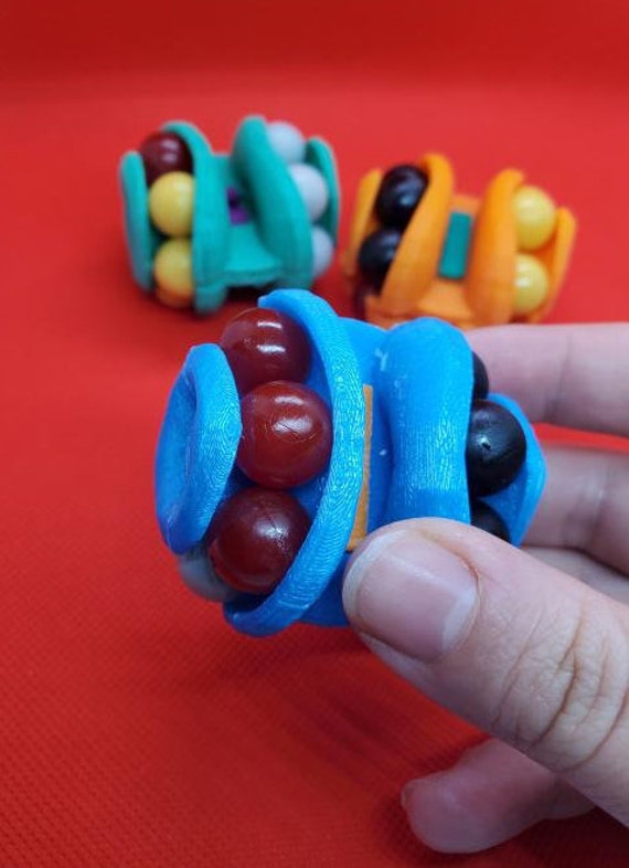 The Fidget Midgetthe 3D Printed Marble Fidgeting and Puzzle Etsy