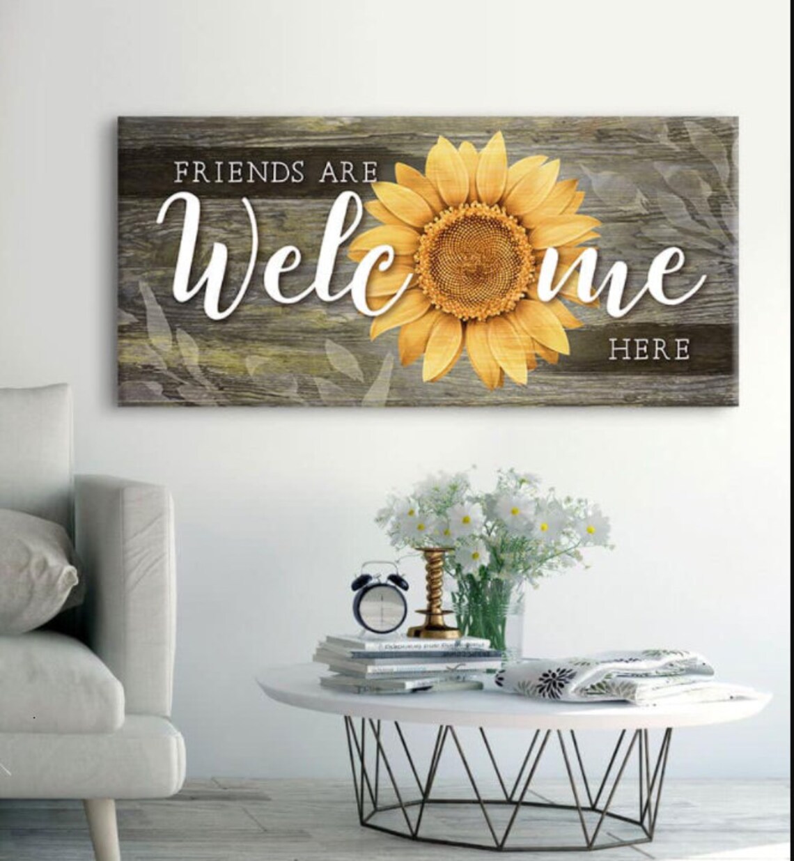 Welcome wall decor perfect wall art for your entryway | Etsy