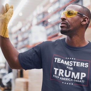 Teamsters for Trump 2024 Keep America Great T-shirt