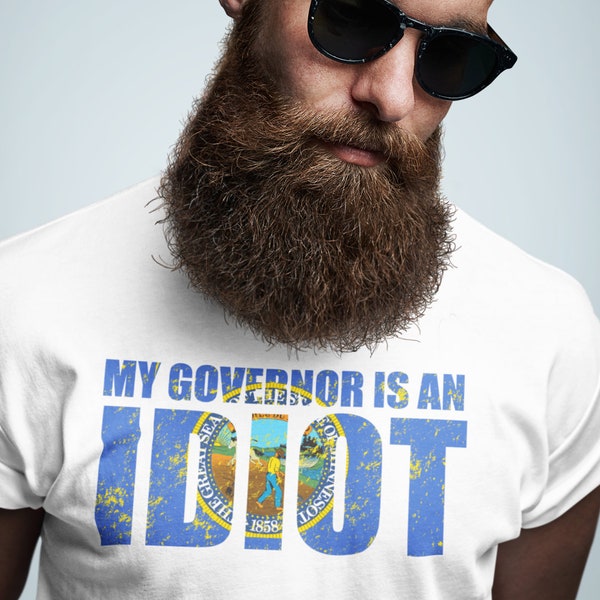 Walz, My Governor is an Idiot T-Shirt, Anti Tim Walz Shirt, Minnesota, Recall Walz Shirt