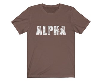 Alpha T-shirt Alpha Male Shirt Funny Workout T-shirt Humorous