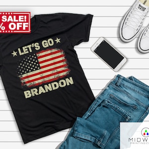 Let&#39;s Go Brandon T-shirt, Let&#39;s Go Brandon! Chant Shirt, Let&#39;s Go Brandon Tshirt, Joe Biden Tee, Funny Biden Shirt, FJB, Impeach 46