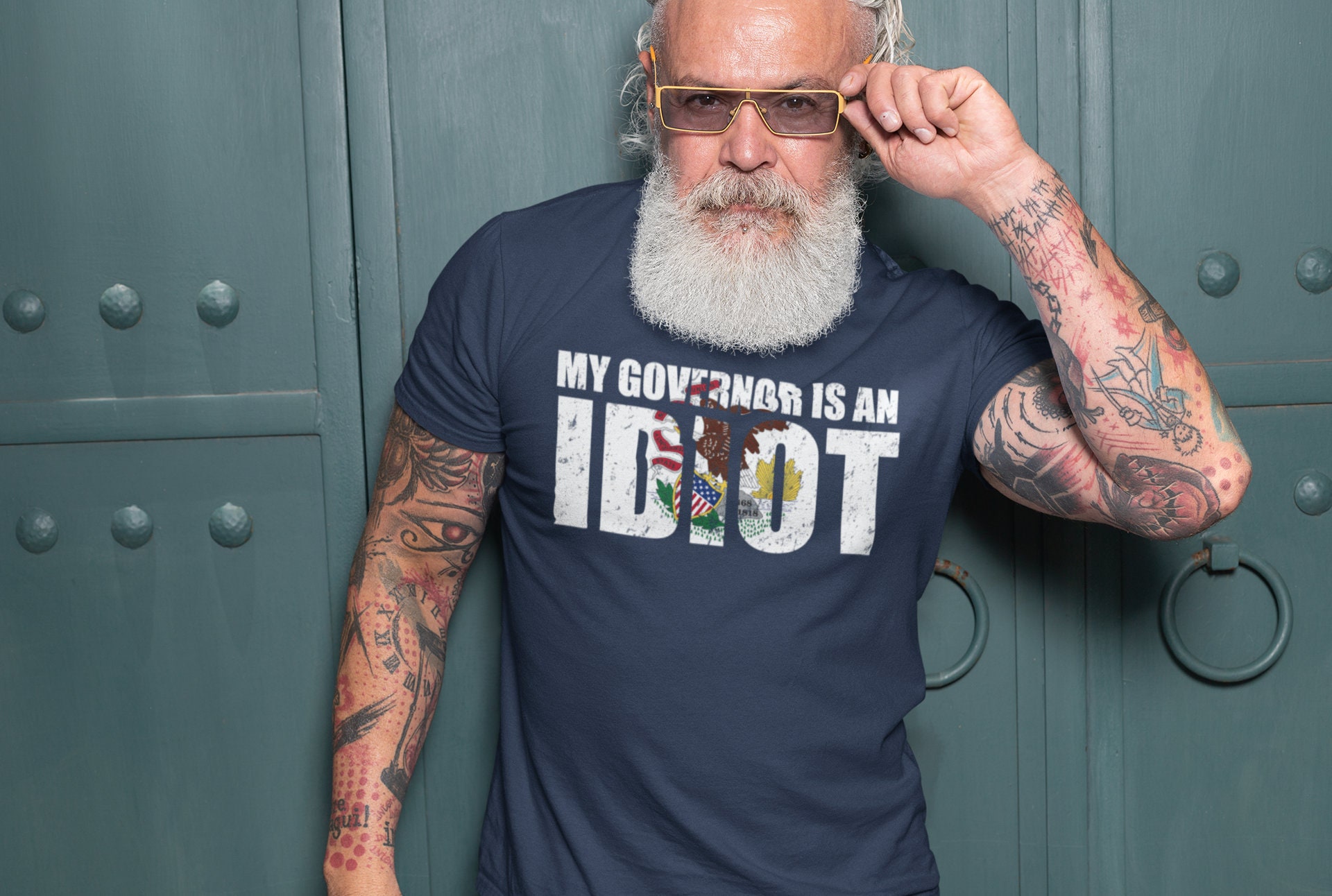 my governor is an idiot tshirt