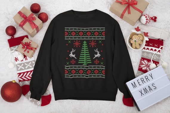 Soiree pull moche de noel sale