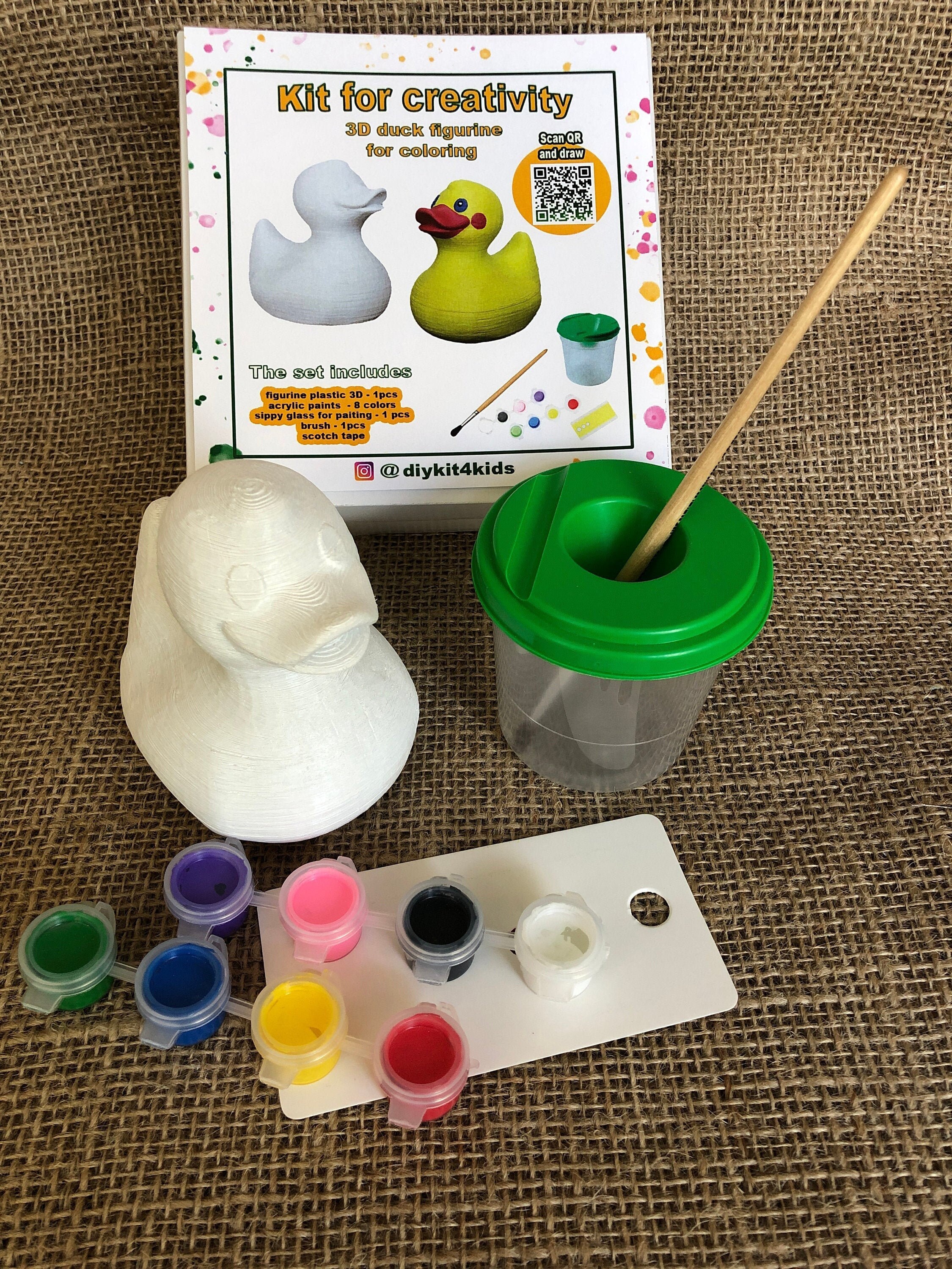 DiY Duck not rubber duck Duckling Miniature DiY toy toy Etsy