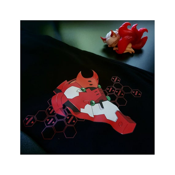 Anime EVA 02 EVA Unit 02 Evangelion Anime Shorts Anime Gym  Anime Sticker