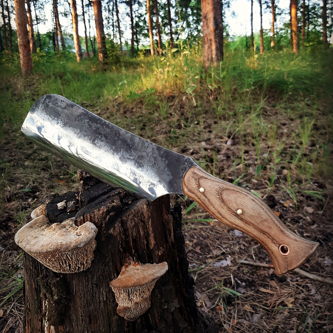 Machete Handmade Bushcraft Gear Hand Machete Camping Etsy