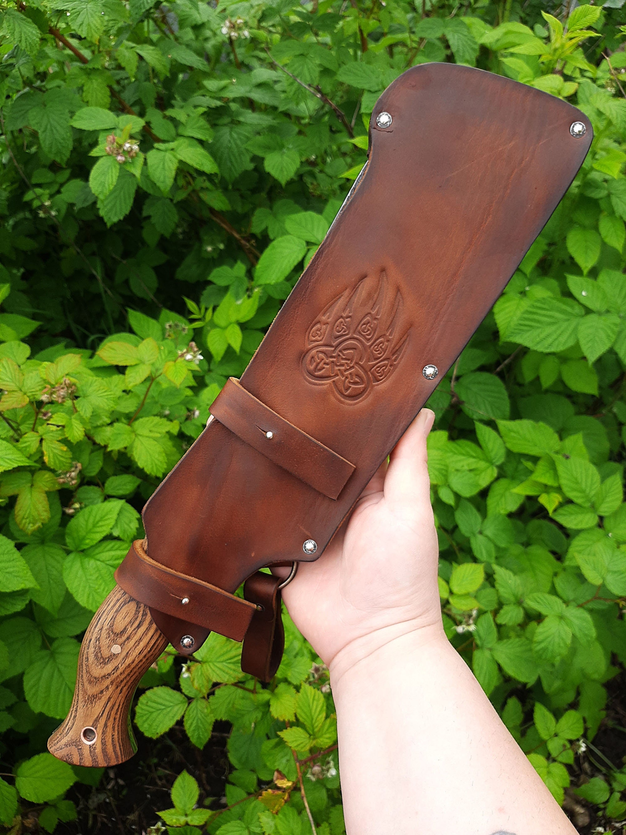 Machete Handmade Bushcraft Gear Hand Machete Camping Etsy