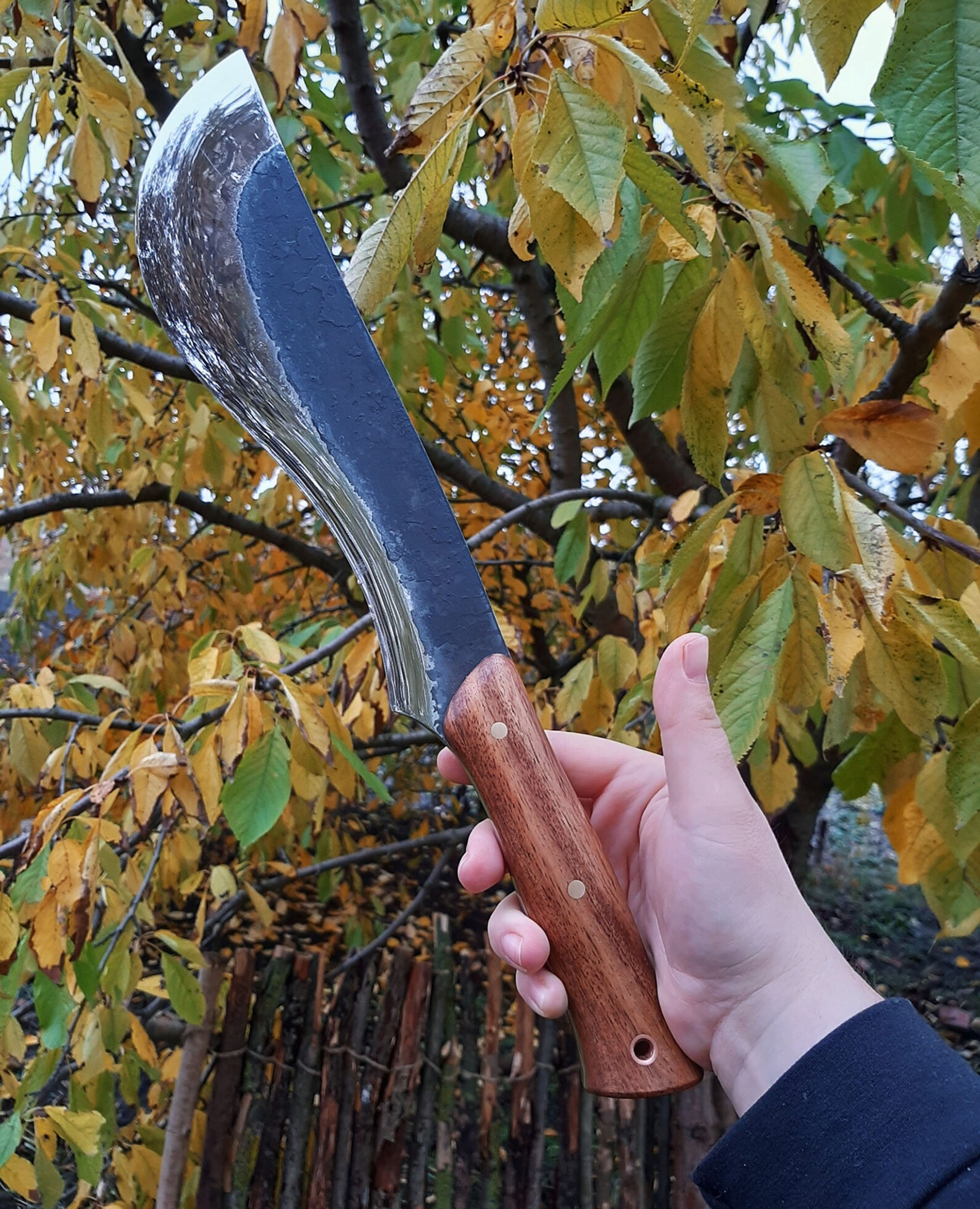 Machete Handmade Bushcraft Gear Carbon Steel Machete Camping Etsy