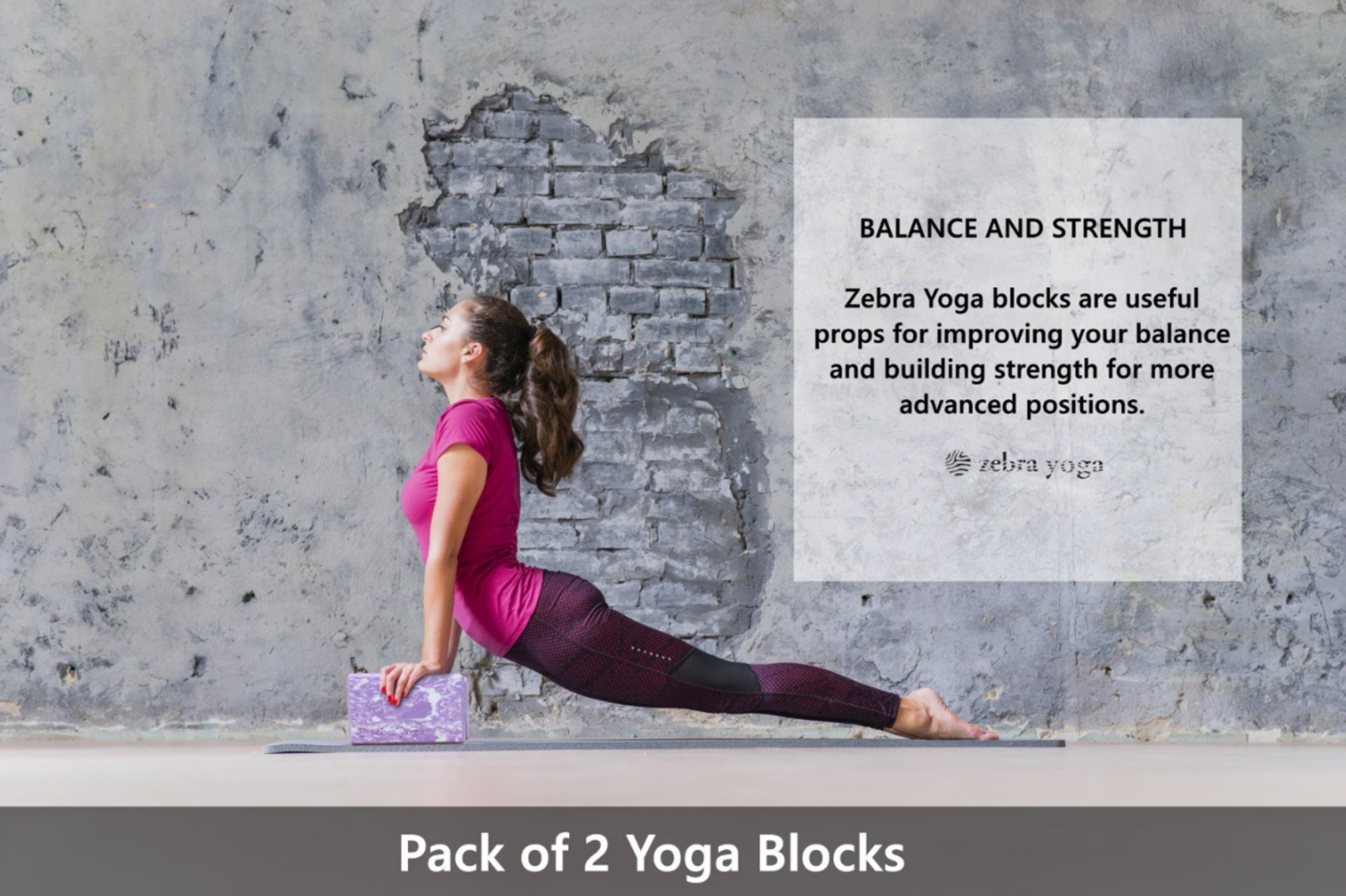 4PCS Yoga Equipment Set Yoga Wheel Cotton Stretching Strap Stability EVA  Blocks Yoga Pilates Meditation Exercise Set
