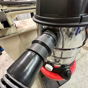 Wet/Dry Vac Hose To Vac Inlet Swivel Port