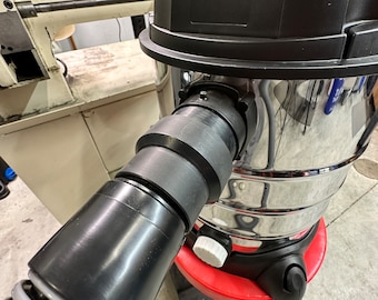 Wet/Dry Vac Hose To Vac Inlet Swivel Port