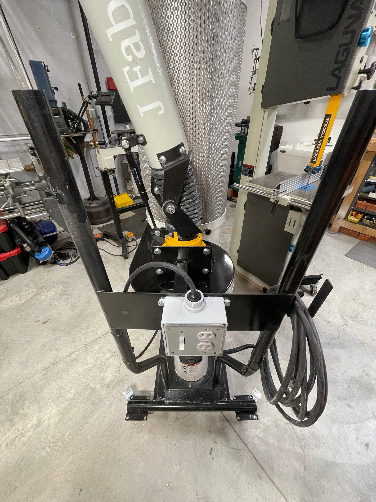 4'' Boom Arm Dust Collector 650 CFM Etsy