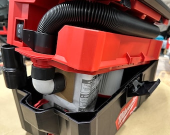 Milwaukee M18 FUEL Packout 2.5gal Vacuum Bag Filter Attachment Mod