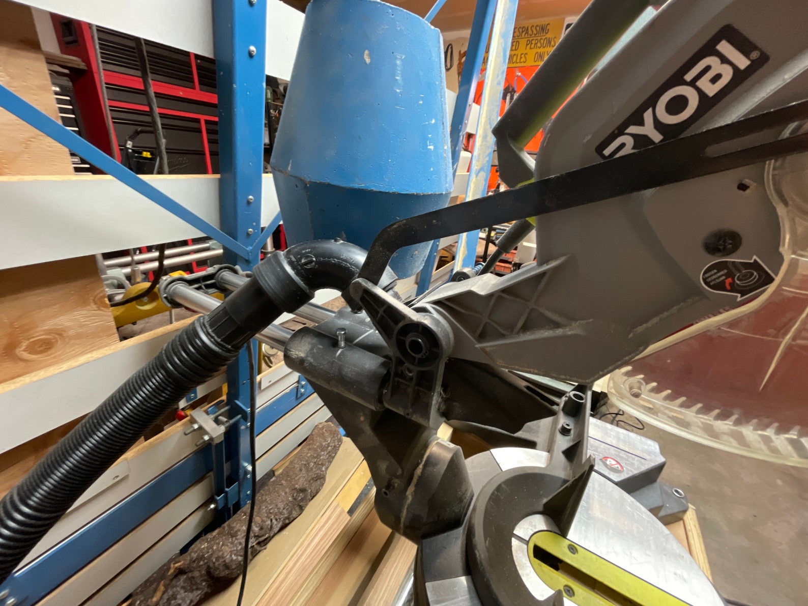 Ryobi Miter Saw 90 Degree ABS Vacuum Adapter for 17/8 Ridgid Etsy