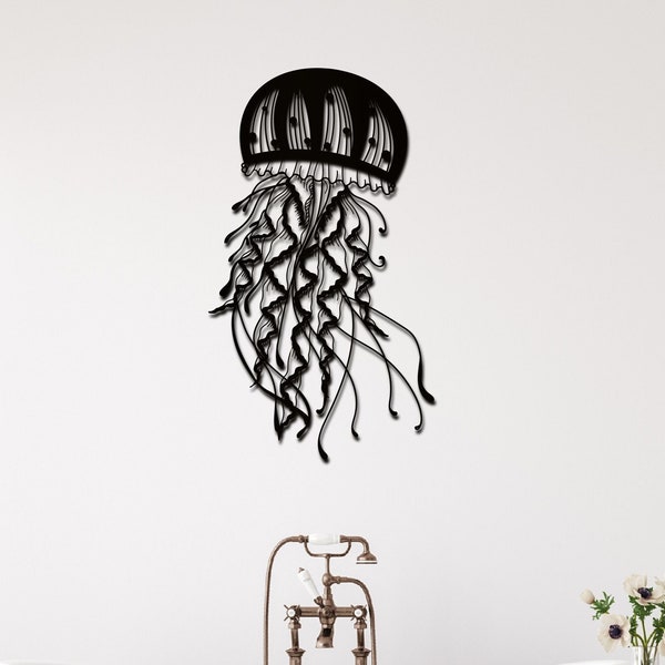 Metal Sea Life Wall Art Etsy