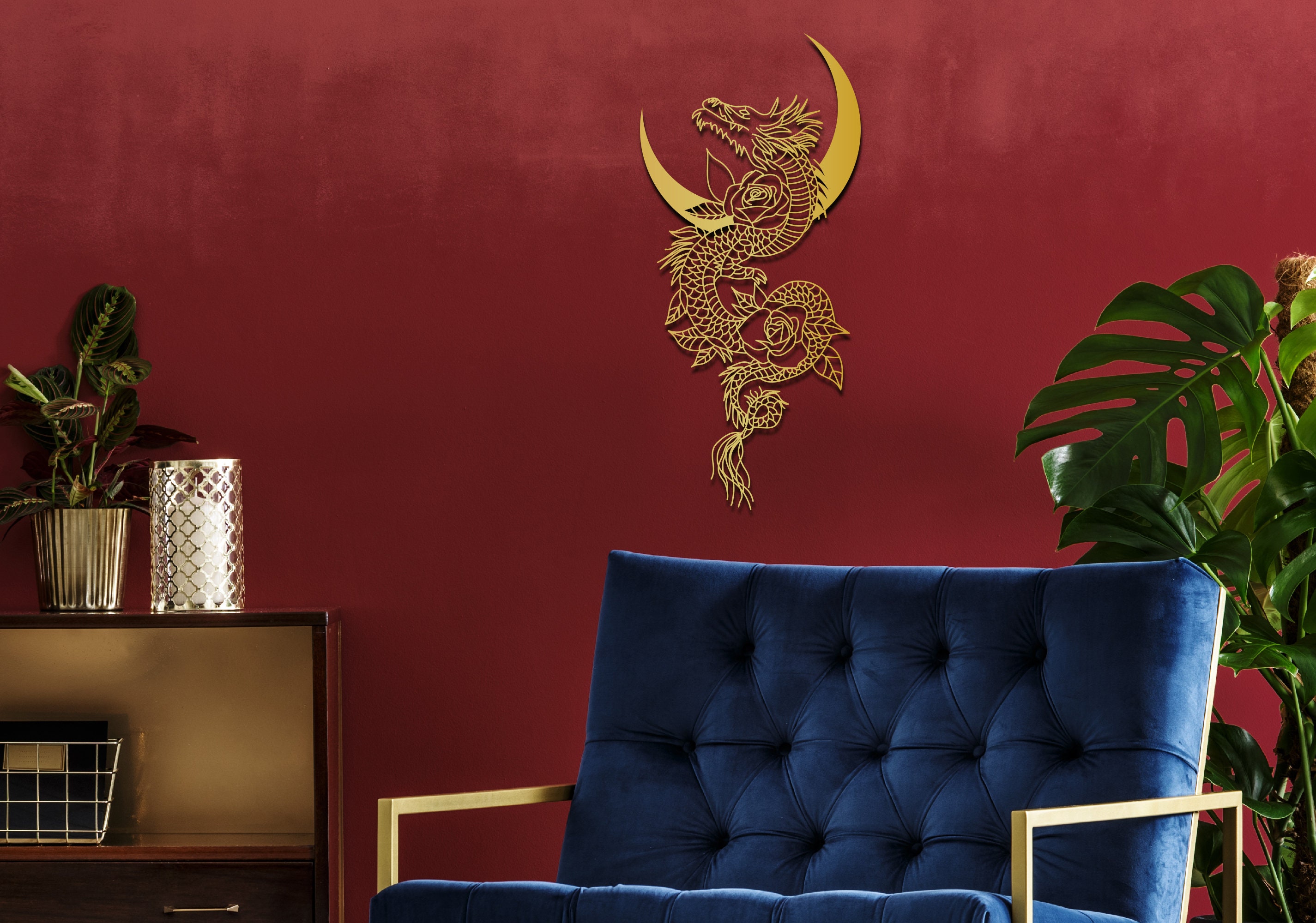 Metal Dragon Wall Decor Metal Wall Decor Dragon Wall Etsy