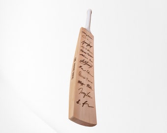 Complete Engraved Cricket Bat, Name ,Signature and Text Cricket Bat, Corporate Gift, Cricket Gift, Cricket Bat, Souvenir Cricket Bat